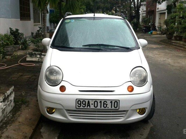 Bán xe Daewoo Matiz sản xuất năm 2004, màu trắng