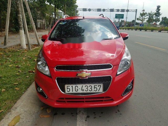 Bán ô tô Chevrolet Spark MT đời 2017, màu đỏ xe gia đình, 305 triệu