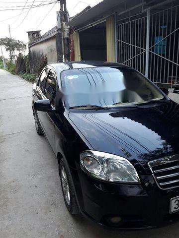 Bán ô tô Daewoo Gentra năm 2009, màu đen, giá tốt