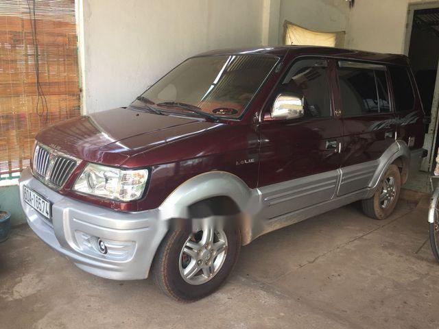 Cần bán Mitsubishi Jolie sản xuất năm 2002, màu đỏ, 136 triệu