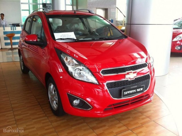 Bán Chevrolet Spark LTZ 2013, màu đỏ