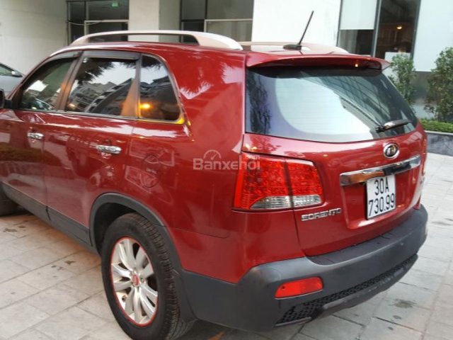 Bán Kia Sorento Limited đời 2010, màu đỏ, nhập khẩu nguyên chiếc, 645tr