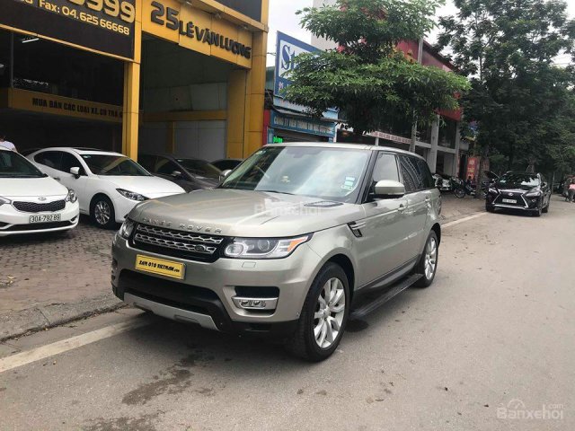 Bán ô tô LandRover Range Rover Sport HSE 2016, màu bạc, xe nhập