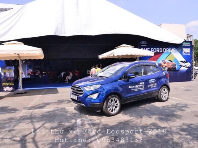 Lái thử và mua xe Ford Ecosport 2018 tại Vĩnh Phúc, hỗ trợ trả góp 90%