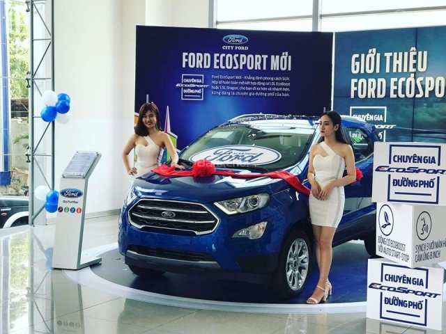 Bán xe Ford Ecosport 2018 phiên bản 1.0 Ecoboost mới 100% tại Vĩnh Phúc, hỗ trợ trả góp