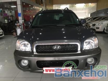 Cần bán xe Hyundai Santa Fe 2004, màu đen chính chủ, giá chỉ 285 triệu