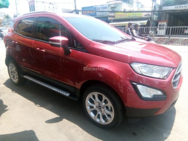 Bán xe Ford EcoSport Titanium, màu đỏ - có giảm giá, LH 0901346072- Ms. Quyến để nhận giá km