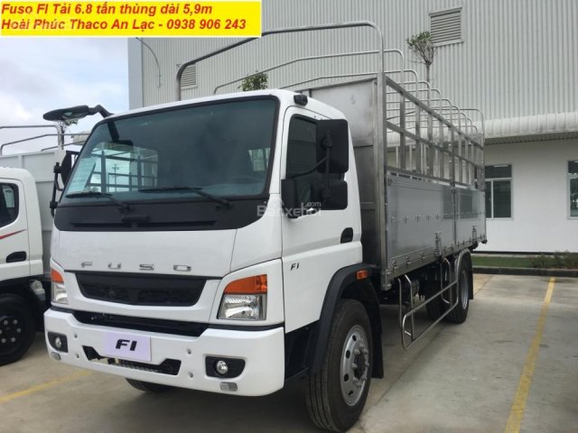 Giá xe Fuso FI nhập khẩu, tải 6 tấn 8, thùng lớn0