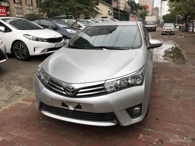 Bán xe Toyota Corolla Altis 1.8E AT sản xuất năm 2015, màu bạc