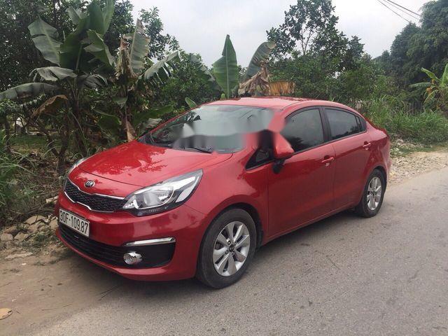 Bán xe Kia Rio 2017, màu đỏ giá cạnh tranh