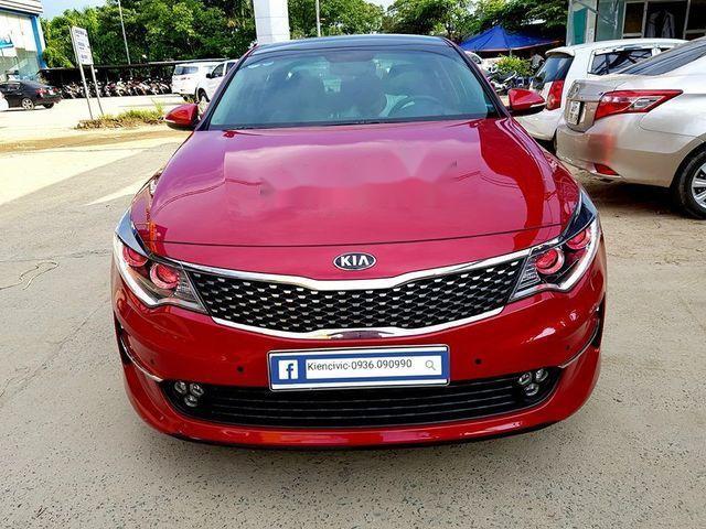 Bán ô tô Kia Optima 2.0 AT đời 2016, màu đỏ