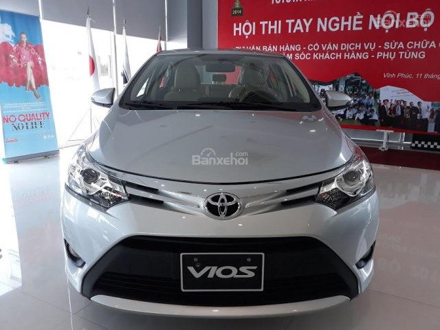 Bán Toyota Vios 1.5G đời 2018 - Toyota Hiroshima Vĩnh Phúc - HT, tặng màn hình DVD và camera lùi