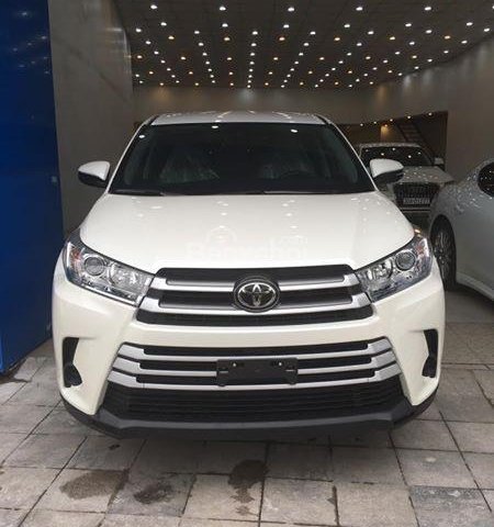 Bán ô tô Toyota Highlander đời 2017, màu trắng, nhập khẩu nguyên chiếc