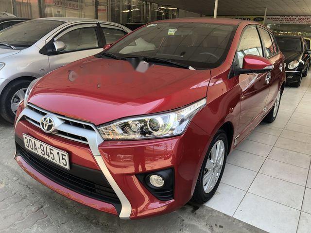 Cần bán lại xe Toyota Yaris G sản xuất 2014, màu đỏ, nhập khẩu