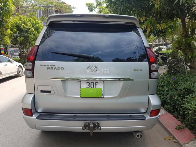 Bán xe Toyota Land Cruiser Prado sản xuất 2007, màu bạc, nhập khẩu