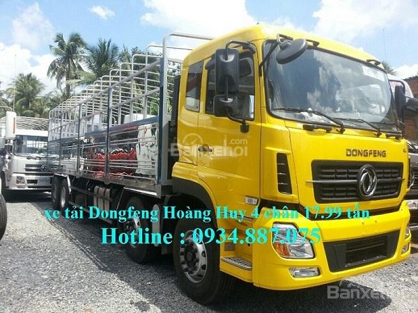 Bán xe tải Dongfeng 4 chân 17.9 tấn nhập khẩu thùng dài 9.5 mét