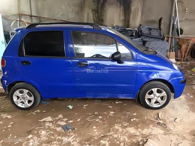 Bán Daewoo Matiz SE 0.8 MT năm sản xuất 2002, màu xanh lam, giá chỉ 88 triệu