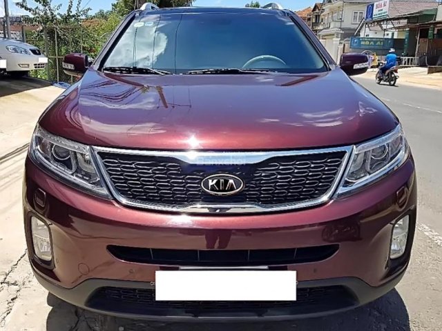 Cần bán lại xe Kia Sorento GATH sản xuất 2016, màu đỏ