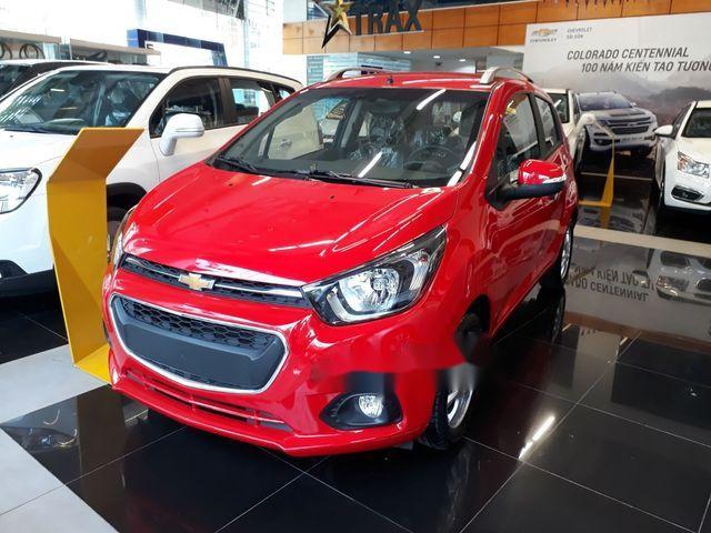 Bán Chevrolet Spark sản xuất năm 2018, màu đỏ, 319 triệu