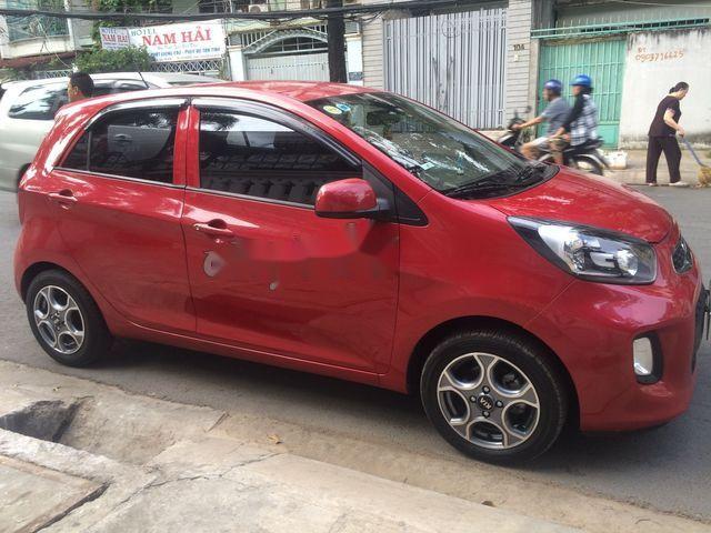Cần bán xe Kia Morning sản xuất năm 2015, màu đỏ số sàn, giá 269tr