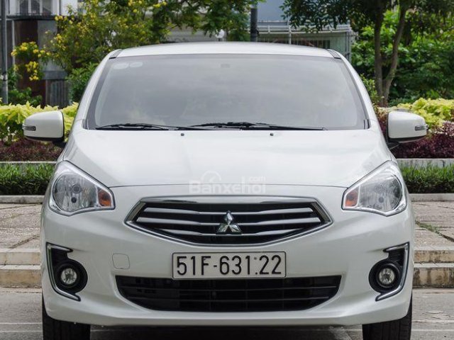 Bán xe ô tô Mitsubishi Attrage màu trắng bản MT, Hỗ trợ vay ngân hàng với lãi suất thấp tại Huế-Quảng Trị