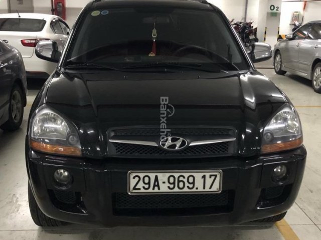 Cần bán lại xe Hyundai Tucson GLS 2.0 AT đời 2009, màu đen, nhập khẩu nguyên chiếc giá cạnh tranh