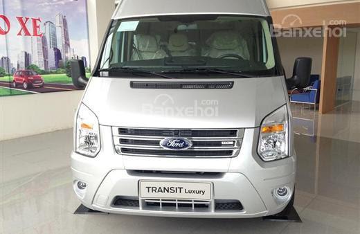 Ford Lào Cai bán FordTransit Luxury màu bạc 2018, màu bạc