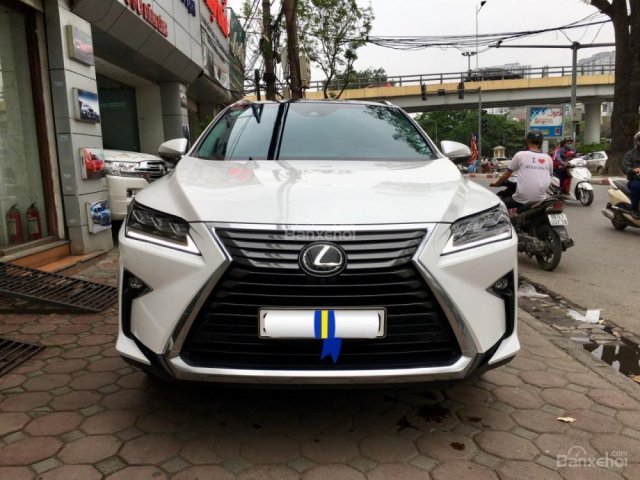 Cần bán xe Lexus RX 350 đời 2016, màu trắng, nhập khẩu Mỹ, full kịch options  0