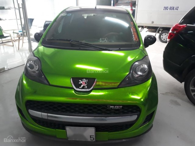 Bán Peugeot 107 năm 2010, màu xanh lục, nhập khẩu