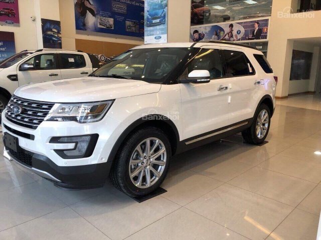 Bán Ford Explorer mới 100%, nhập Mỹ, giá tốt, khuyến mãi lớn, hỗ trợ trả góp 80%- LH:033.613.5555