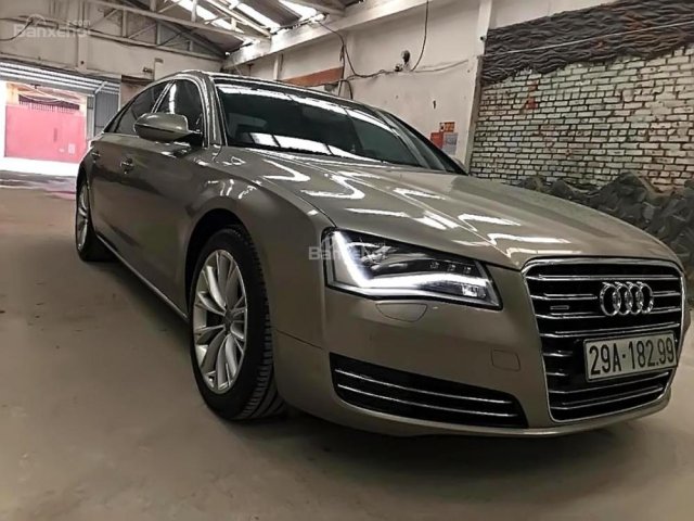 Bán Audi A8 L 4.2 V8 đời 2011, màu vàng, xe nhập chính chủ