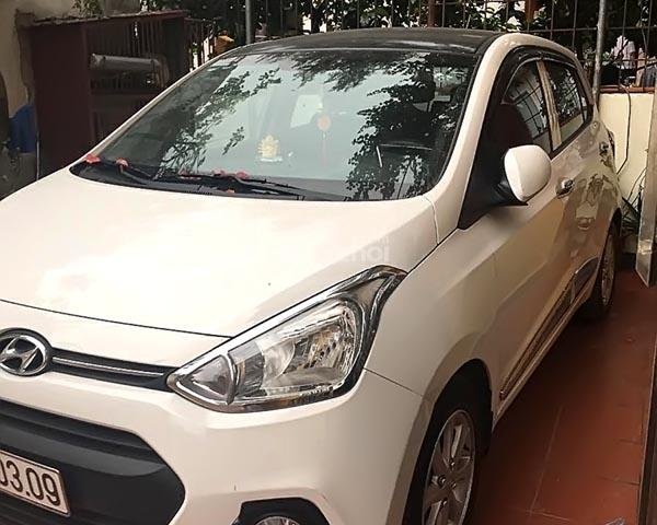 Bán xe Hyundai Grand i10 đời 2016, màu trắng, xe nhập như mới, giá chỉ 415 triệu