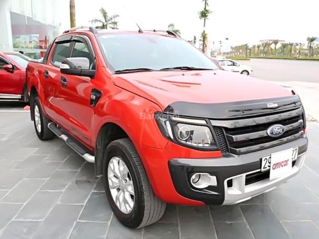 Cần bán lại xe Ford Ranger 3.2AT sản xuất 2014, màu đỏ, nhập khẩu giá cạnh tranh