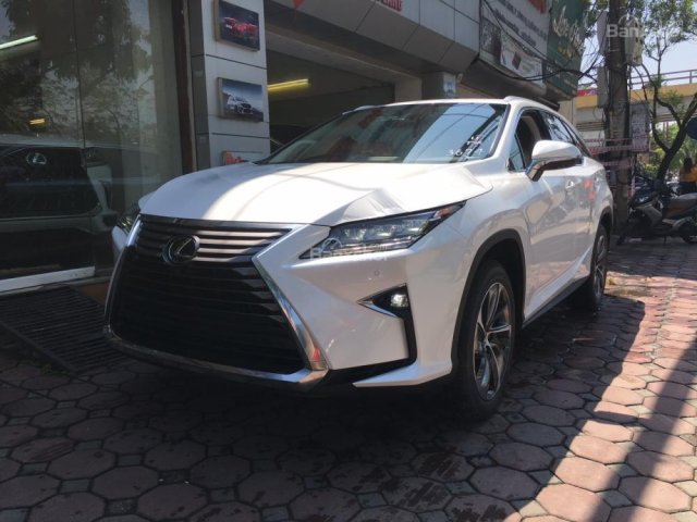 Cần bán Lexus RX 350L sản xuất năm 2018, bản 07 chỗ màu trắng, nhập khẩu Mỹ LH: 0982.84.28380