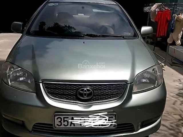 Bán xe Toyota Vios G năm 2004, màu xanh