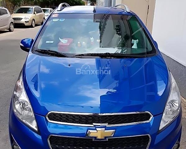 Bán Chevrolet Spark LTZ năm sản xuất 2015, màu xanh dương