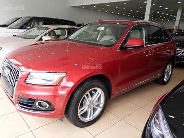 Bán ô tô Audi Q5 2.0 đời 2015, màu đỏ, nhập khẩu