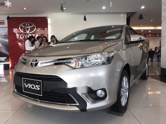 Cần bán Toyota Vios 2018, màu nâu vàng, giá chỉ 510 triệu