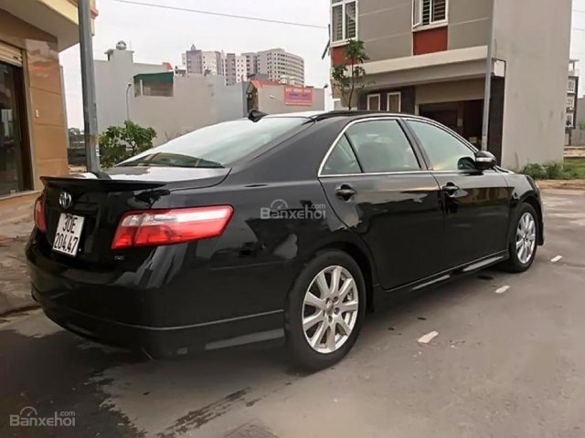 Cần bán lại xe Toyota Camry SE sản xuất năm 2007, màu đen, nhập khẩu chính chủ