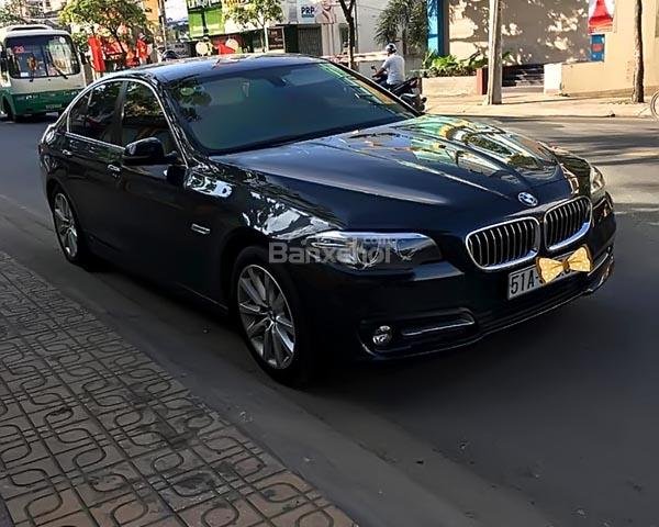 Bán BMW 5 Series 520i sản xuất năm 2014, màu đen, nhập khẩu nguyên chiếc chính chủ