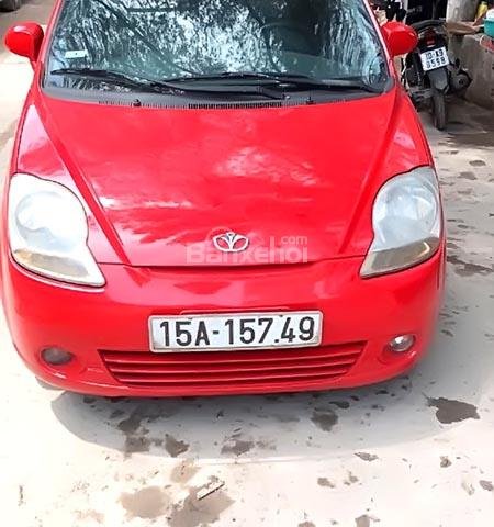 Bán Chevrolet Spark 0.8AT năm sản xuất 2009, màu đỏ, nhập khẩu  