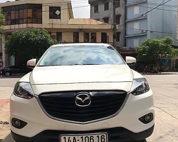 Bán ô tô Mazda CX 9 3.7 AT AWD 2014, màu trắng, xe nhập