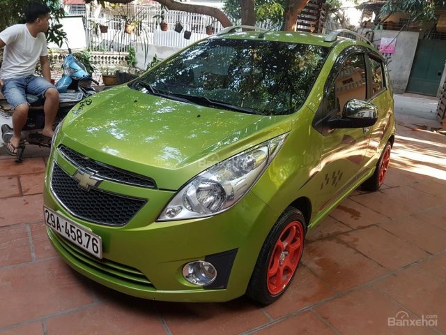 Bán xe Chevrolet Spark sản xuất 2011, màu xanh lục