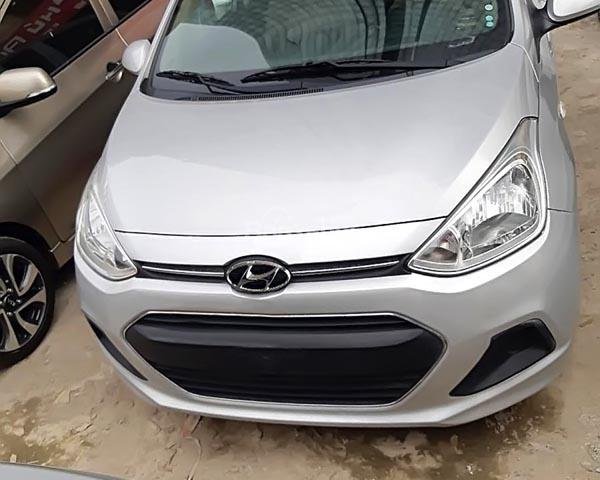 Bán xe Hyundai Grand i10 1.2l sản xuất 2016, màu bạc, nhập khẩu nguyên chiếc  