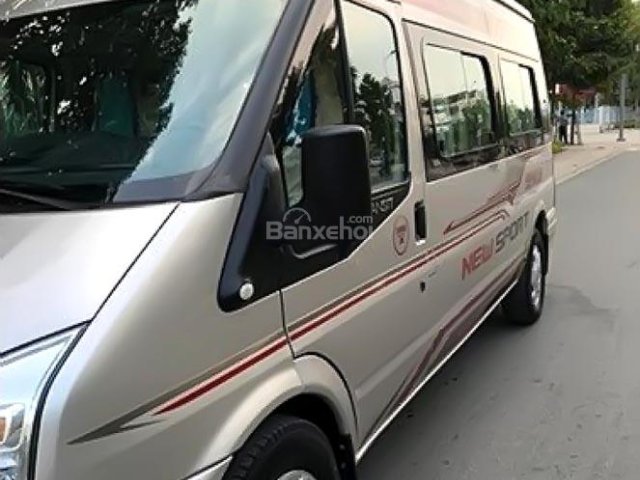 Bán ô tô Ford Transit Limousine sản xuất năm 2014, màu bạc, 552 triệu