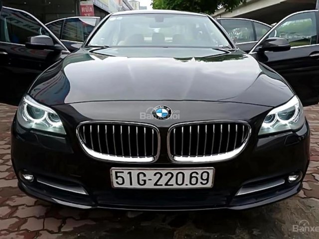 Bán BMW 5 Series 520i năm 2016, màu đen, nhập khẩu nguyên chiếc