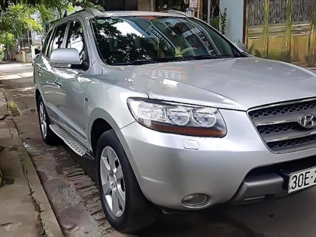 Bán Hyundai Santa Fe SLX đời 2009, màu bạc, nhập khẩu Hàn Quốc chính chủ