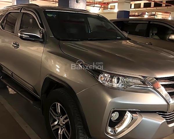 Bán Toyota Fortuner sản xuất 2017, màu bạc, nhập khẩu 