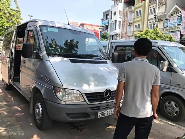 Cần bán xe Mercedes Sprinter đời 2008, màu bạc, giá chỉ 370 triệu