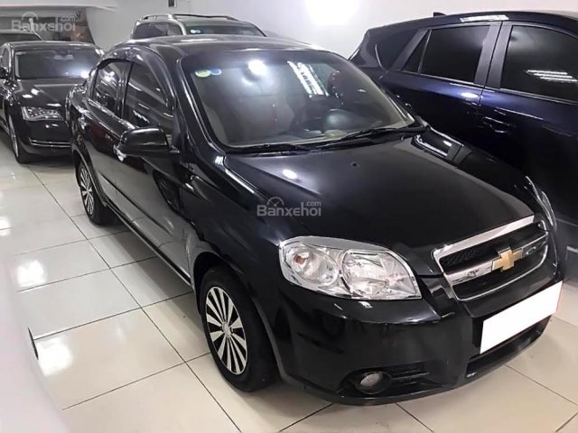 Bán xe Chevrolet Aveo 1.5MT 2012, màu đen số sàn